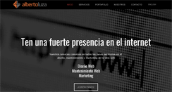 Desktop Screenshot of albertoluza.com